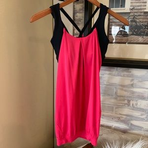 Lululemon Top with Strappy sports bra